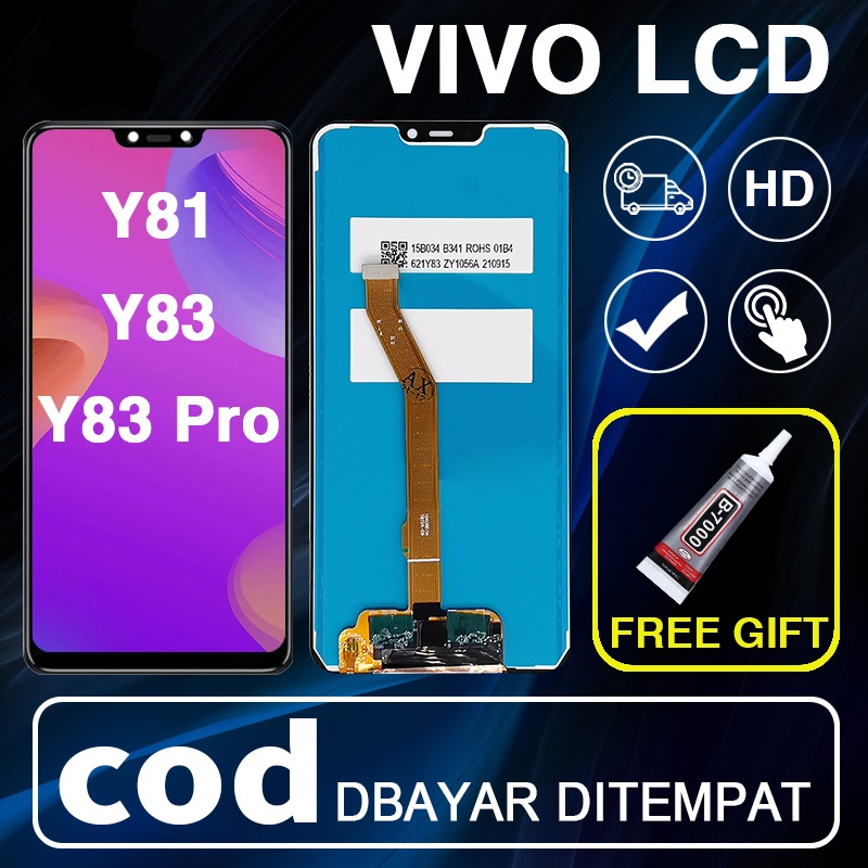 【ORIGINAL】LCD Vivo Y83 / vivo Y83 pro / vivo Y81 Fullset Origina Layar hp Touchscreen asli Sentuh Versi Tinggi / Kualitas Terbaik / Original 100 Persen / Layar LCD Termurah