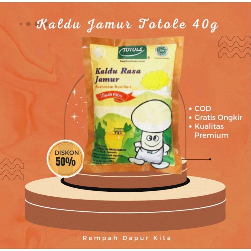 

KALDU JAMUR TOTOLE 40g