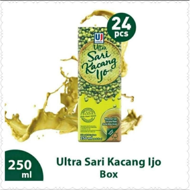 

Ultra Sari Kacang Ijo 250ML (1Dus 24pc)