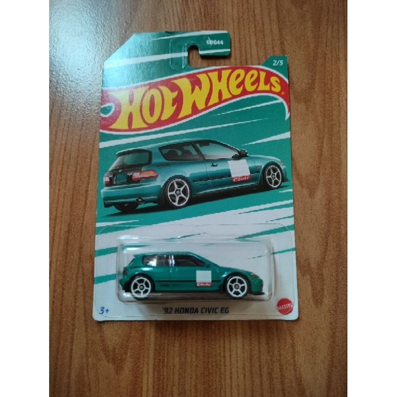 Hotwheels Honda Civic EG Hijau