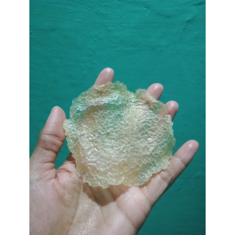 

kerupuk nasi/krecek mentah