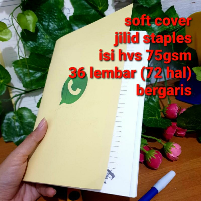 

buku catatan buku tulis sekolah kuliah custom