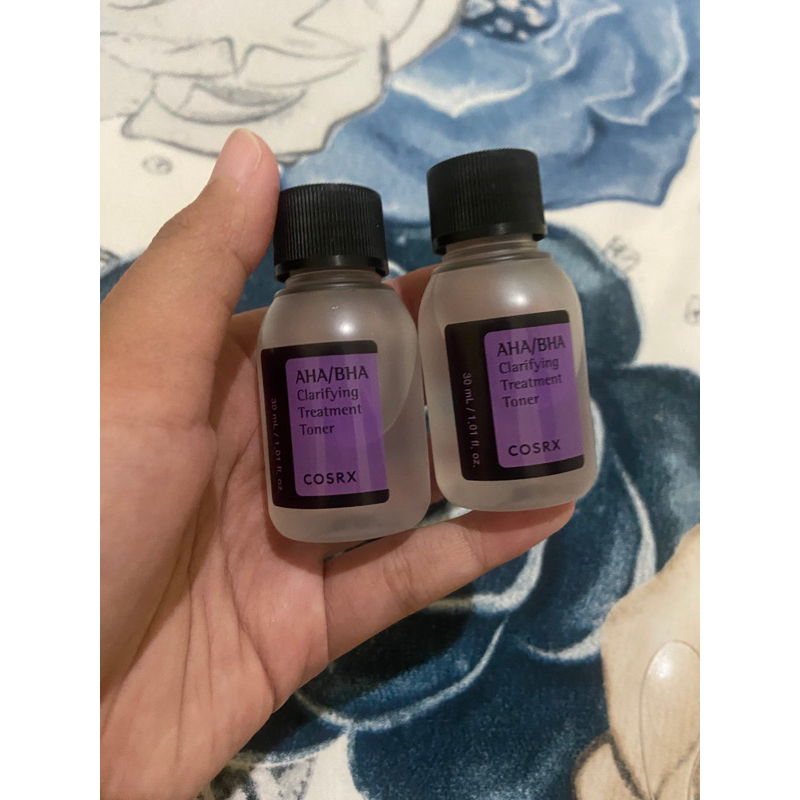 DAPET 2 COSRX AHA/BHA Clarifying Treatment Toner Travel Size Trial Kit 30 ml 30ml new