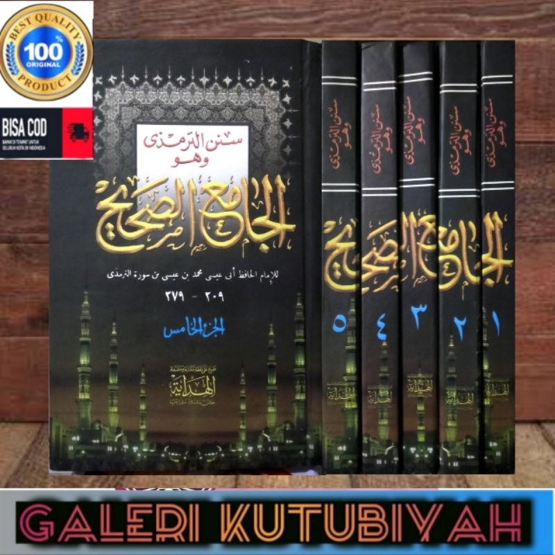 Kitab al Jami'u Shohih Sunan Tirmidzi 5 jilid lokal kosongan - al jami shohih Jami Shahih sunan tirm