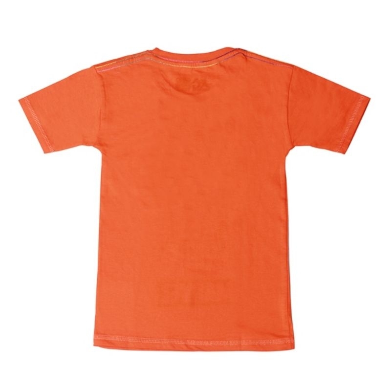Kaos Karakter Anak Laki-Laki IDS 248 Orange| Pakaian Karakter Anak Laki-Laki Jingga| Baju Karakter A