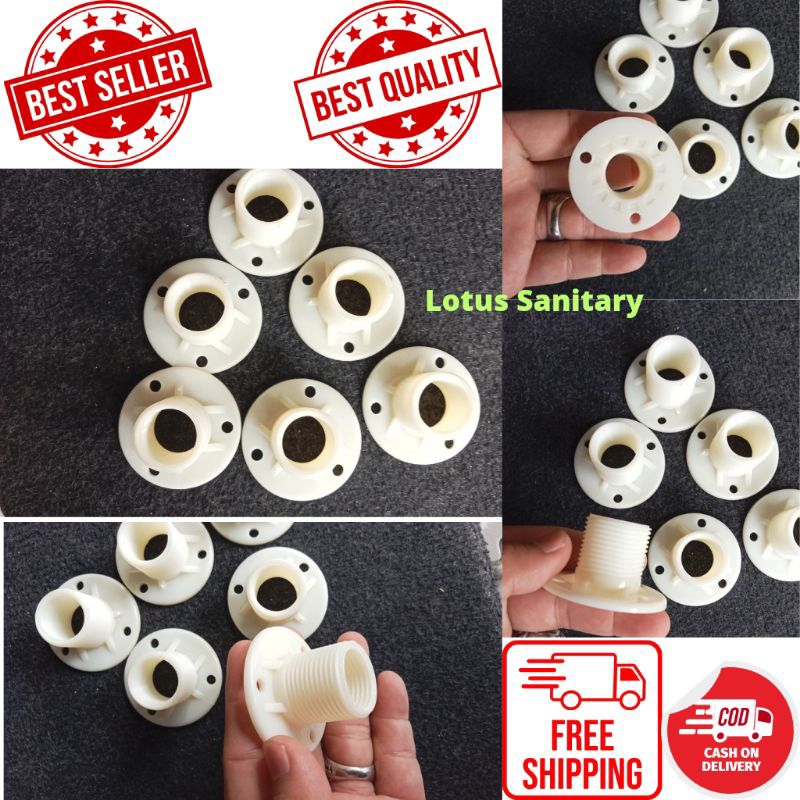 sock display kran air pajangan keran Drat luar dalam nepel rak pajang dudukan keran PVC Derat dalam 