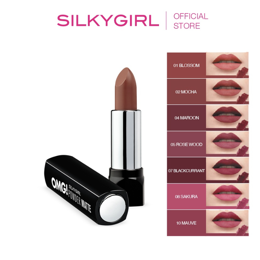 SilkyGirl OMG Powder Matte Lipstik