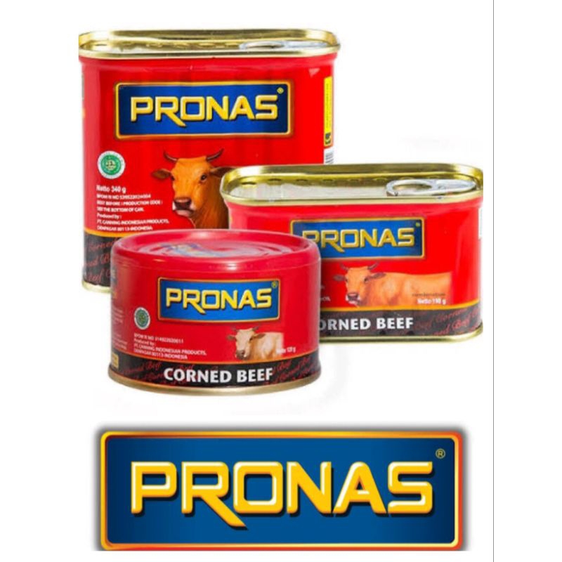 Pronas / Pronas Corned / Kornet Pronas /PRONAS Corned Beef  50/198/200/340 g