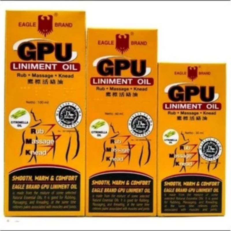 MINYAK URUT GPU CAP LANG / MINYAK PIJIT / PEGAL PEGAL/GPU/GPU PALA/GPU JAHE