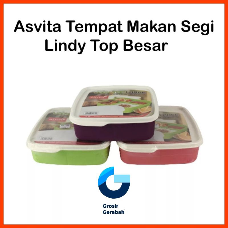 asvita lindy top lunch box (L) LLB-158