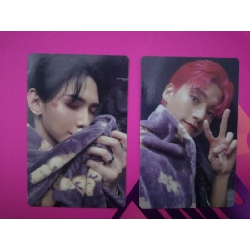ateez photocard wooyoung yeosang spin off from the witness cimut