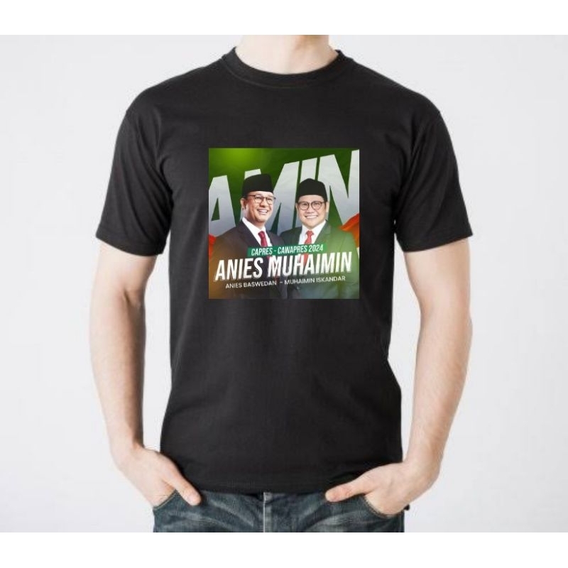 Kaos anies baswedan muhaimin iskandar original