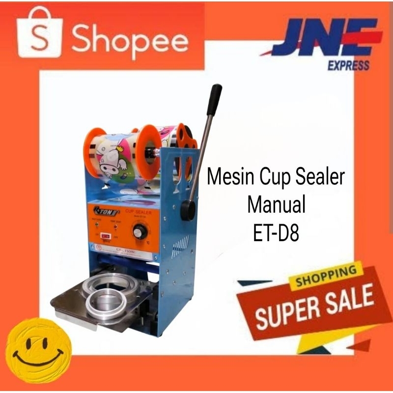 Mesin Cup Sealer Eton ET-D8 Best Seller