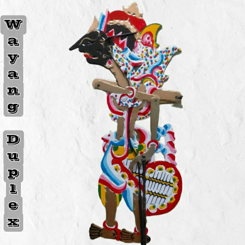 wayang kulit kertas duplex raja angga karna