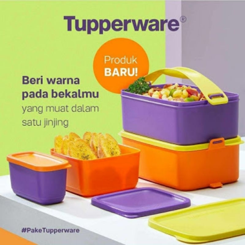 rantang click to go Tupperware