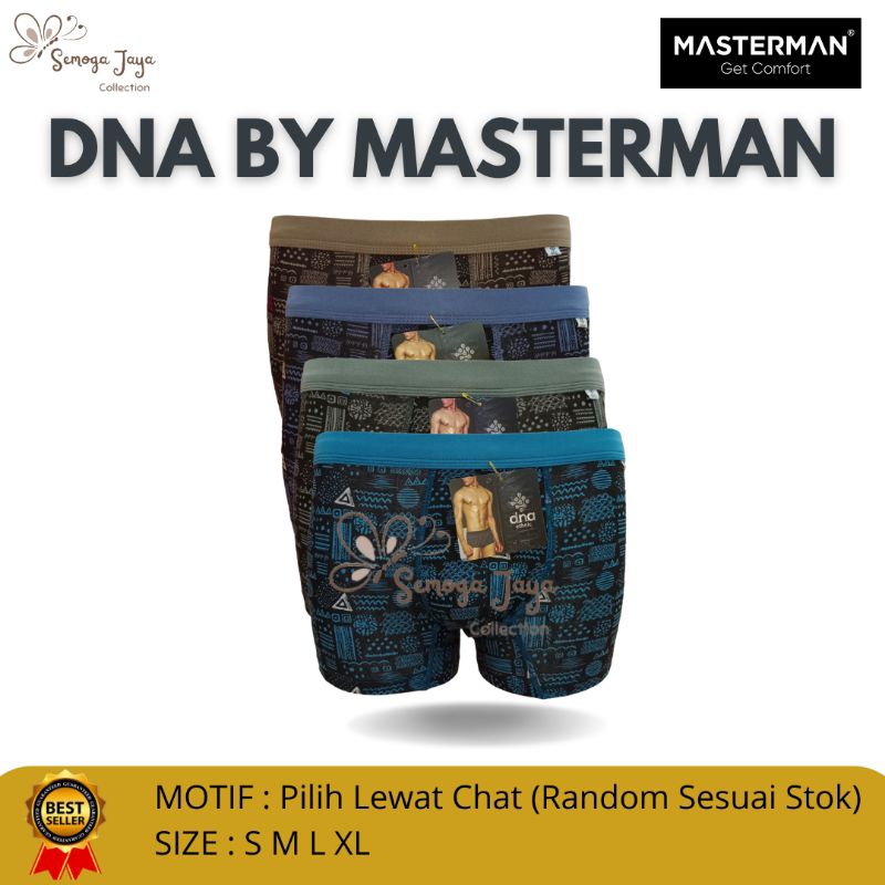 CELANA DALAM PRIA BOXER MASTERMAN DNA