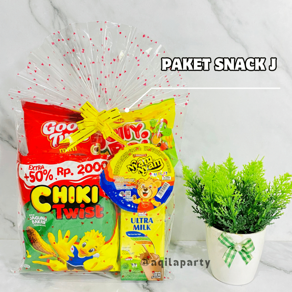 

Paket Snack Ulang Tahun Anak J / Bingkisan Ultah / Hampers Ulang tahun