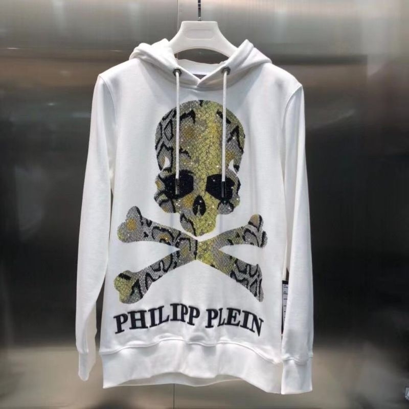 jaket cowok sweater hoodie pp jacket pria philipp plein katun tebal stretch terlaris