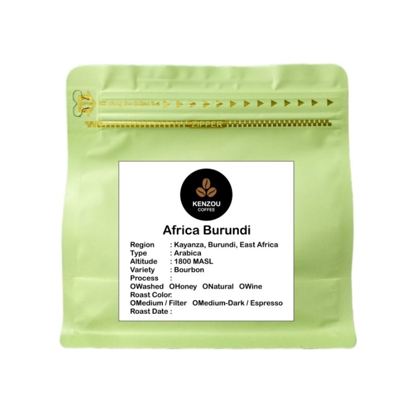 

Kenzou Coffee Biji kopi Arabica Africa Burundi