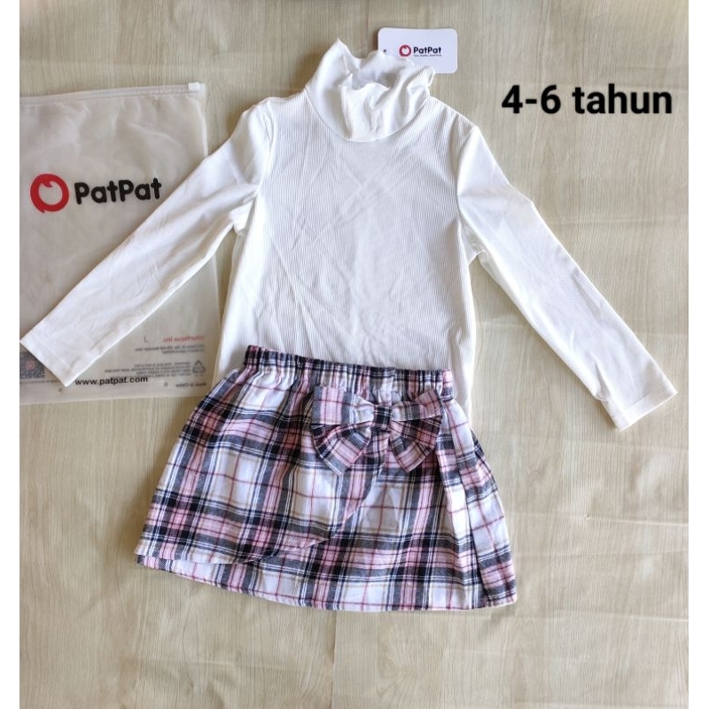 PATPAT Setelan Rok Kotak