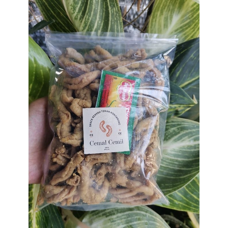 

Kripik usus gentong repack