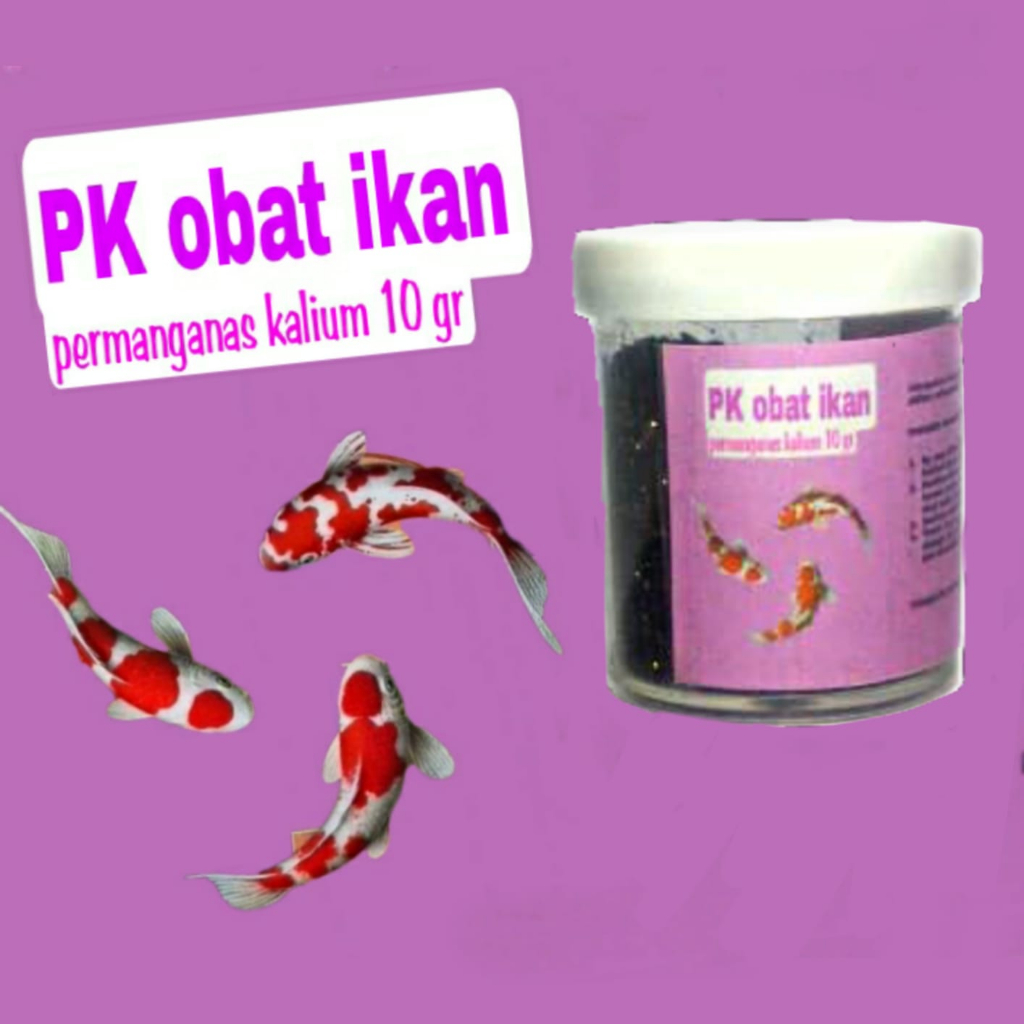PK obat ikan peka obat ikan pk koi 10 gr