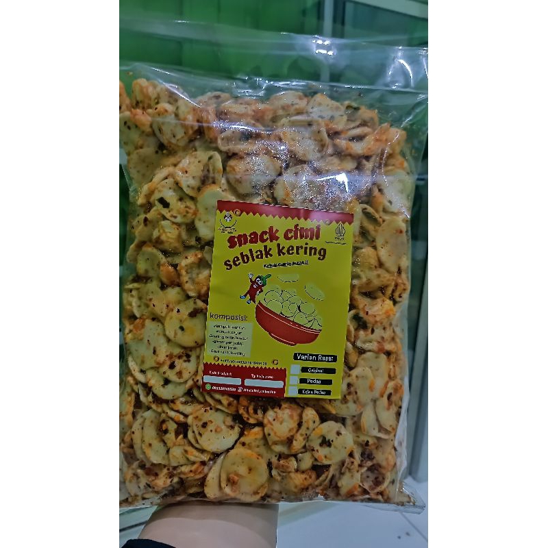 

Seblak kering cimi 500 gram gurih,kriuk,enak