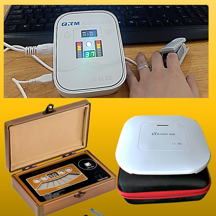 Mini Gold QRMA | QRMA Palm-X QMR-998  | QRMA OXIMETER | Quantum | Bahasa Indonesia | Garansi 2 Tahun