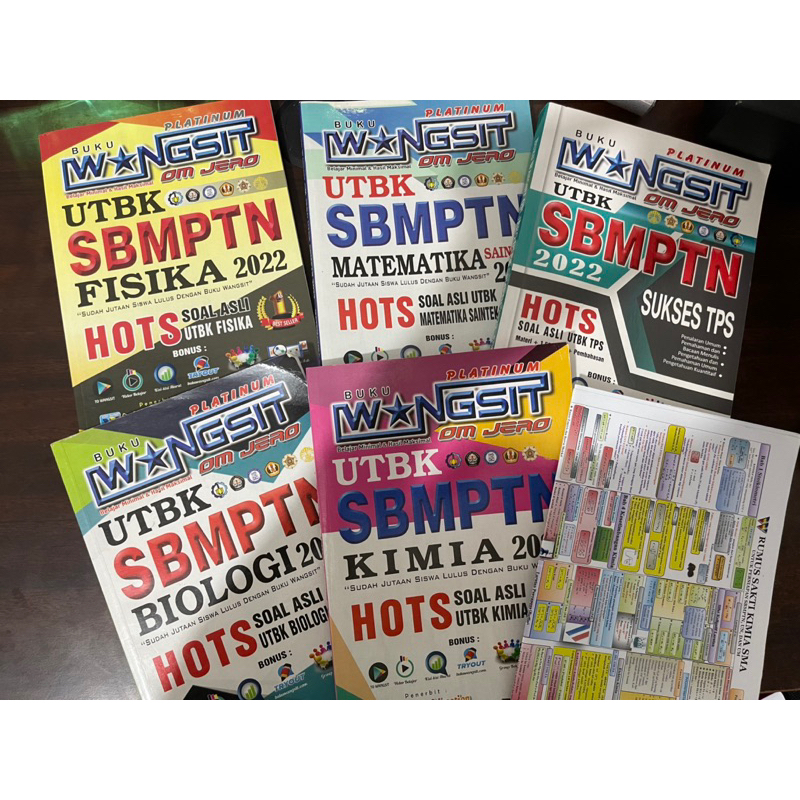 

Buku SIMAK & SBMPTN (preloved)