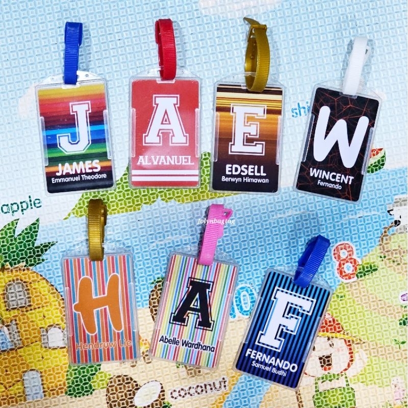 

BAG TAG - LUGGAGE TAG - GANTUNGAN TAS