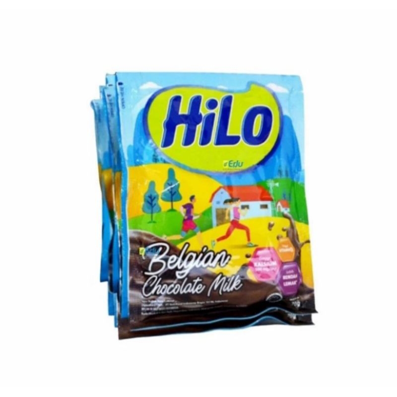 

hilo belgian chocolate milk susu tinggi vitamin dan mineral 1 sachet