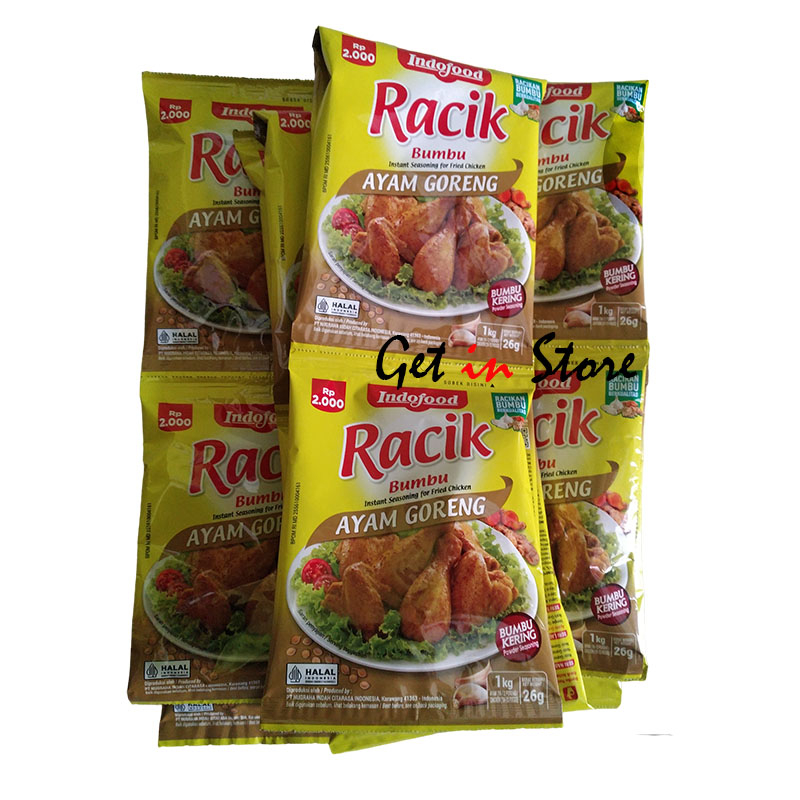 

Indofood Racik Bumbu Ayam Goreng Instan (26gr)