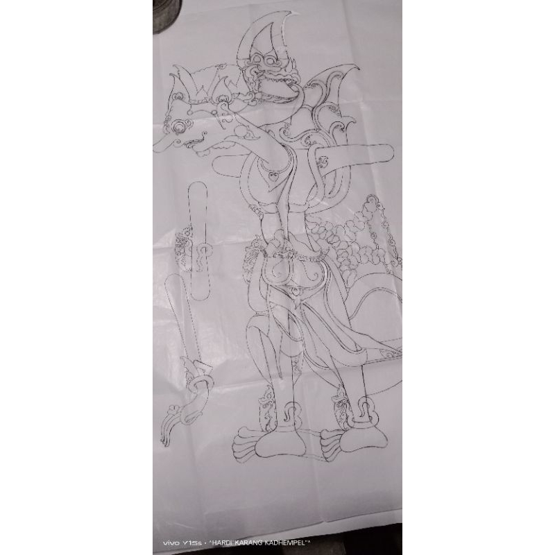 

Blak/Wayang Prabu Duryudana