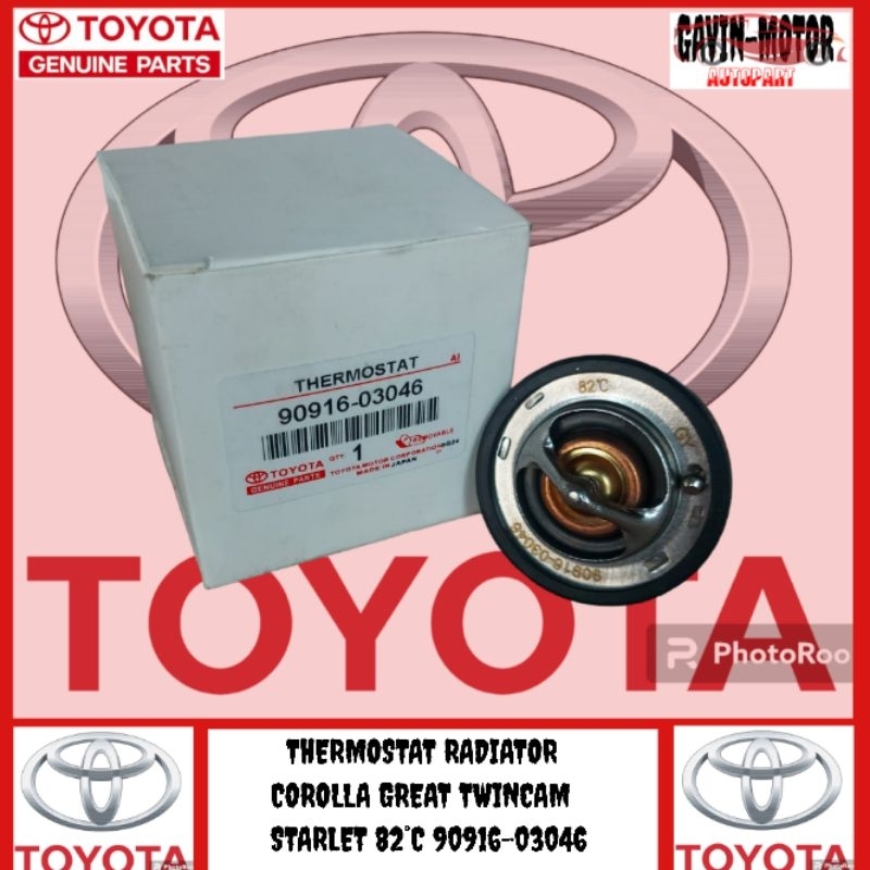 THERMOSTAT RADIATOR COROLLA GREET TWINCAM