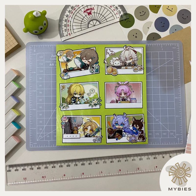 

Sticker Polaroid Honkai Star Rail Kiss Cut (6pcs)