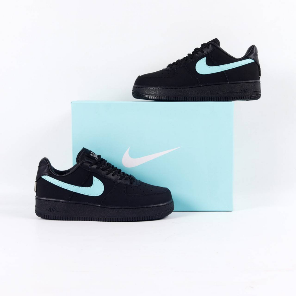SEPATU NIKE AIR FORCE 1 LOW X TIFFANY AND CO BLACK