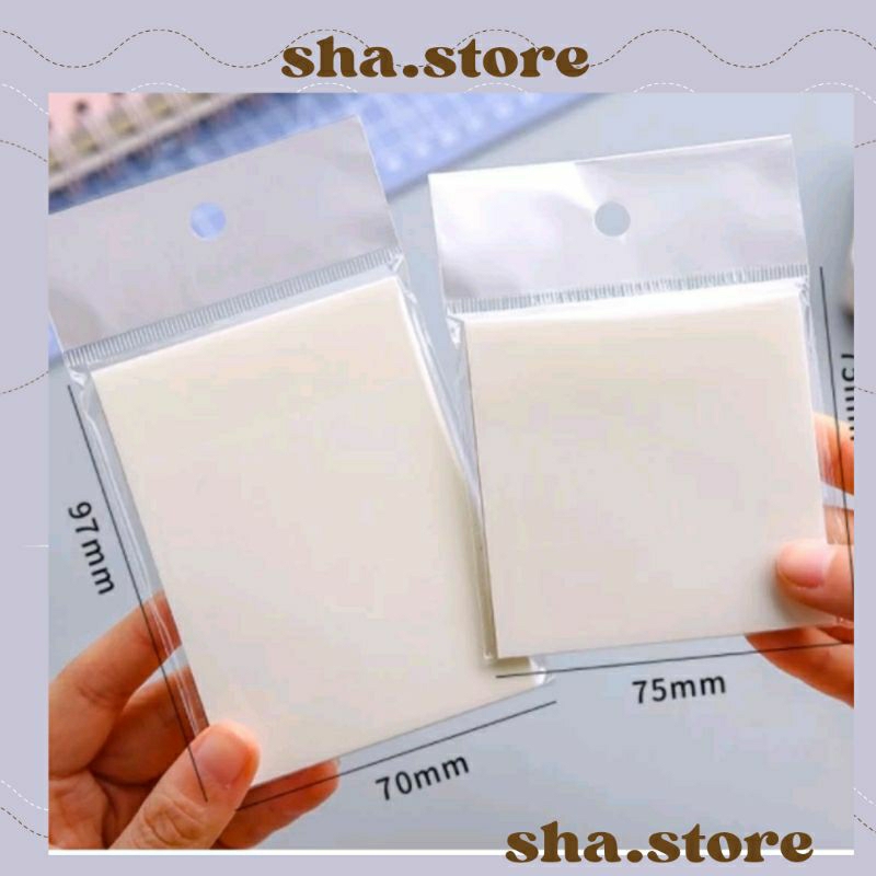 

LS. Sticky Note TRANSPARAN anti air tahan air
