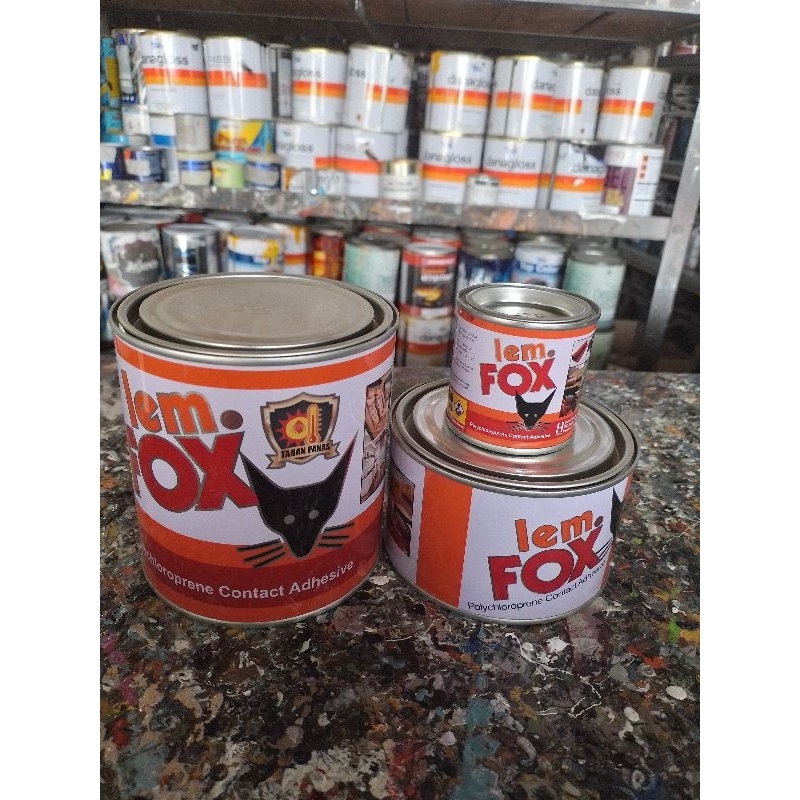 

Lem Fox Kuning ( 600gr/300gr/185gr )