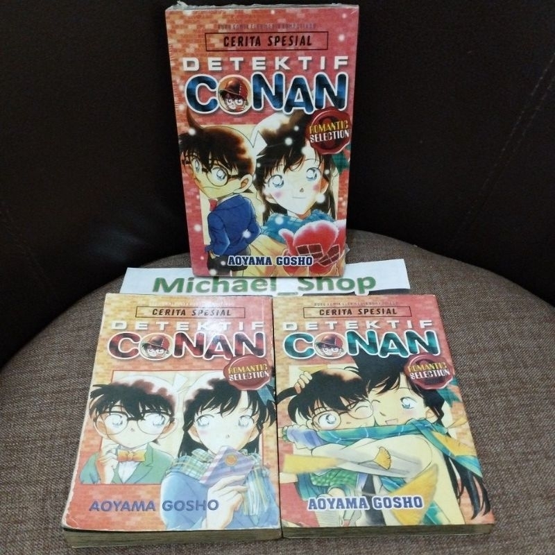 Komik detektif Conan Romantic Selection nomer 1 2 3 Aoyama Gosho