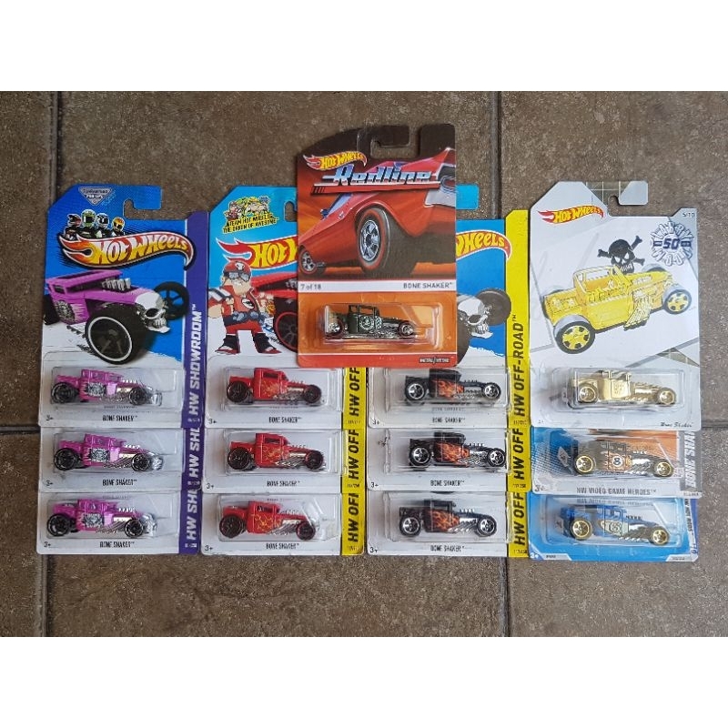 Hotwheels Bone Shaker Langka