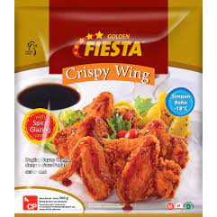 

Fiesta Golden Crispy Wing with Spicy Glazing Sauce - Sayap Ayam Krispi 500gram