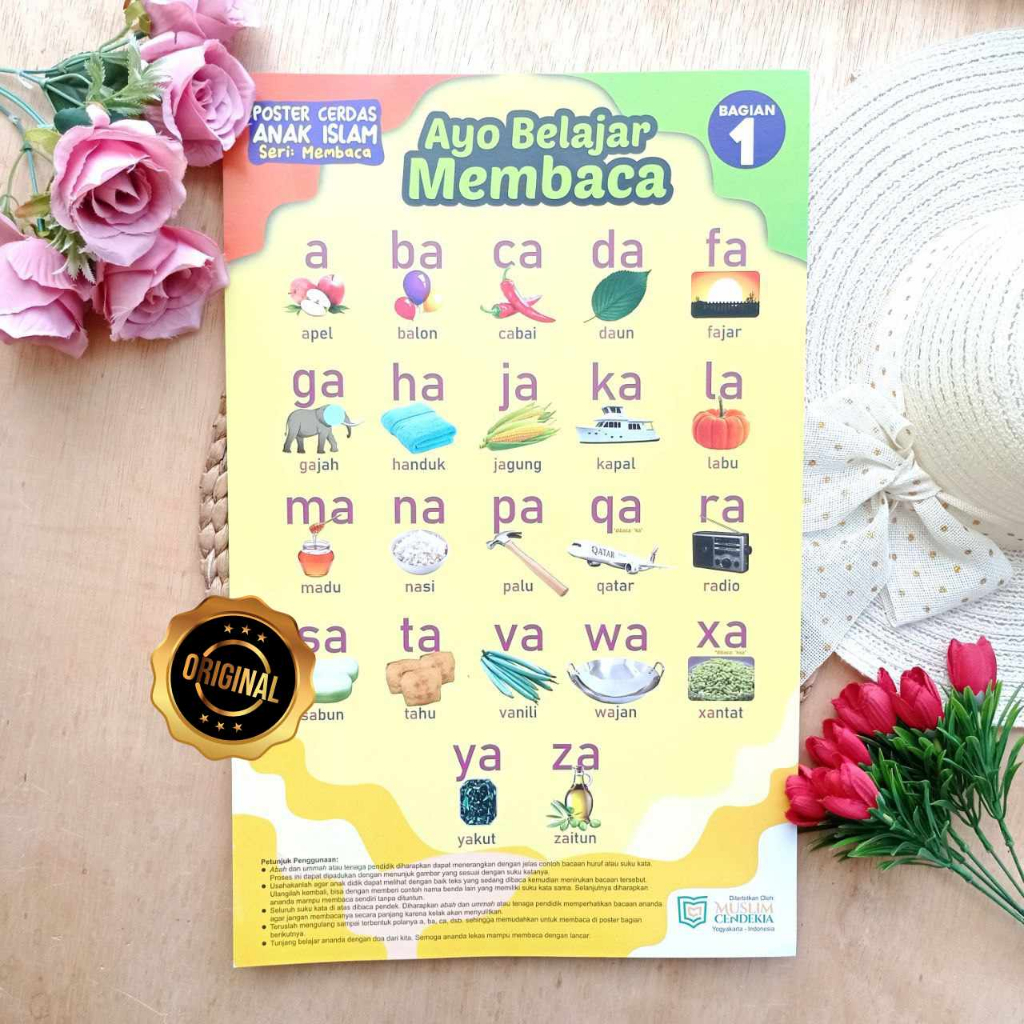 Poster Ayo Belajar Membaca
