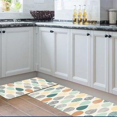 Informa - Keset Dapur 45x75 Cm Pvc Leaves