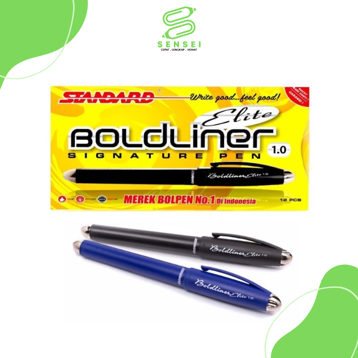 

1 Pcs Bolpoin Standard Boldliner Elite Pulpen Standard Boldliner Pro 1.0 Pena