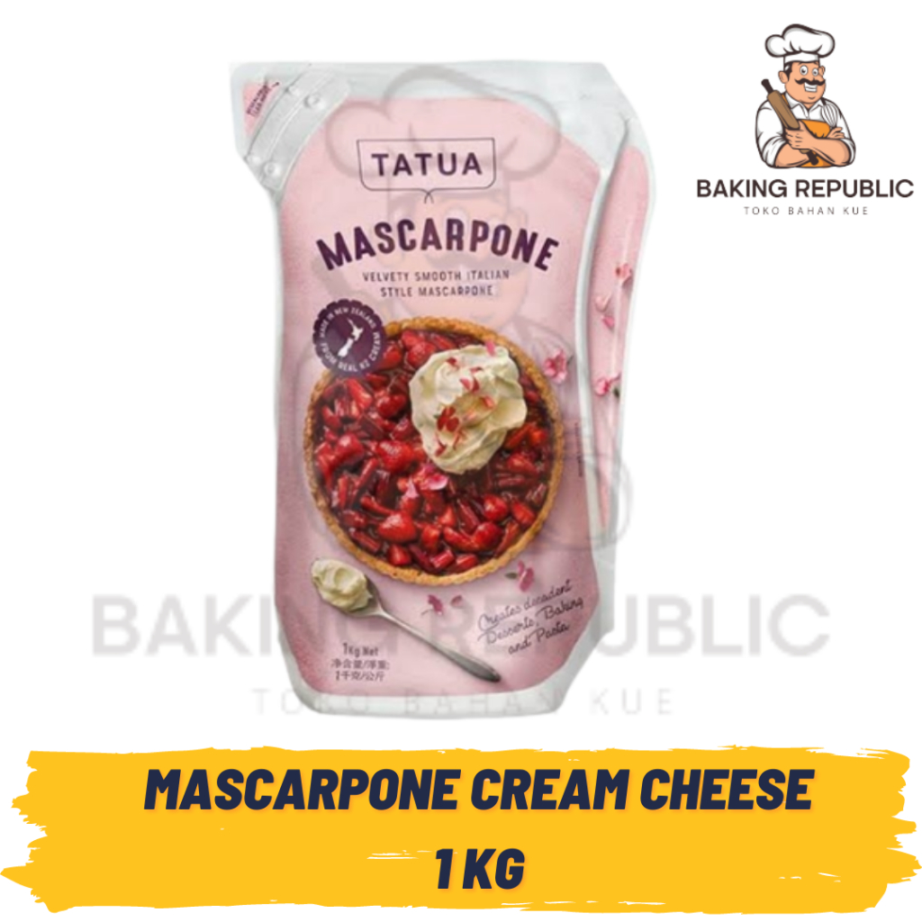 

MASCARPONE CREAM CHEESE | 1 KG | TATUA MASCARPONE CREAM CHEESE