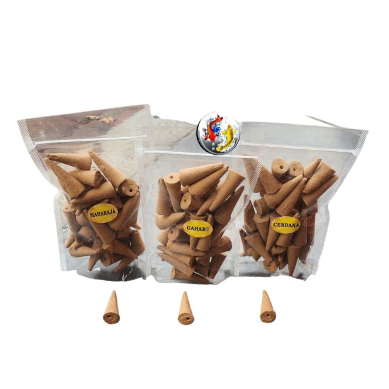 Hio Dupa KERUCUT ASAP BAWAH AROMA GAHARU.MAHARAJA.PENGANTIN.TANAH IMPIAN.MEDITASI.