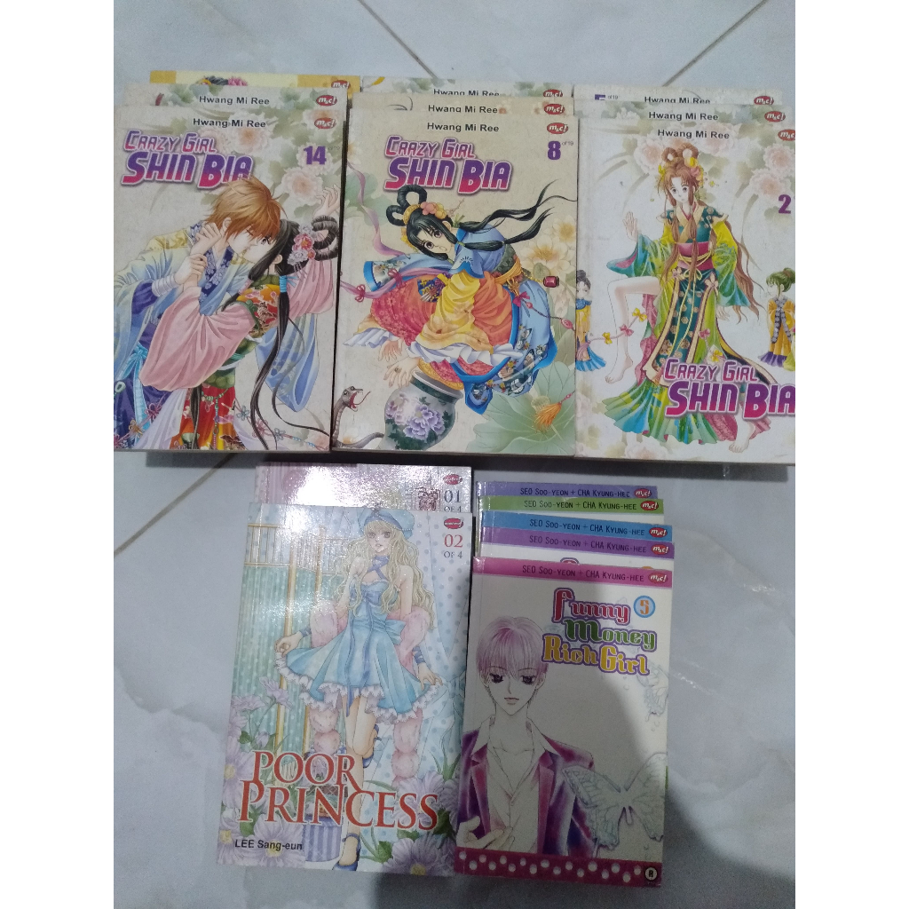 [Preloved Komik] Manhwa Crazy Girl Shin Bia