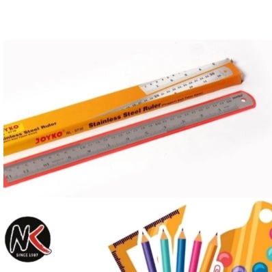 

Penggaris Besi JOYKO 30 cm/Ruler Stainless Steel