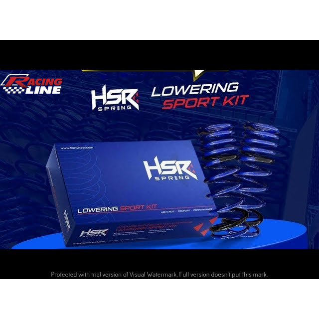 LOWERING KIT HSR RED INNOVA BENSIN DI BAWAH 2012