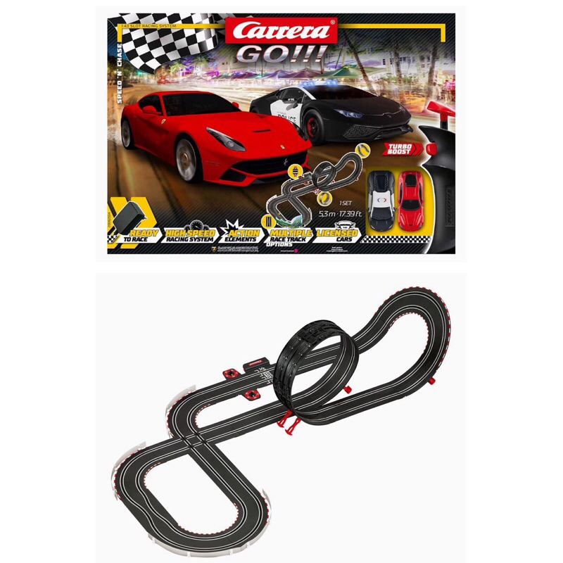 Carrera GO Speed N Chase Race Track Set Electric Race Track